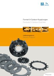 Formel-3-Carbon-Kupplungen Formula 3 Carbon Clutches
