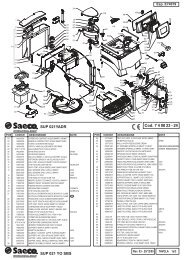 E74079 rev03 (Saeco Incanto Sirius).indd - Brighton Coffee ...