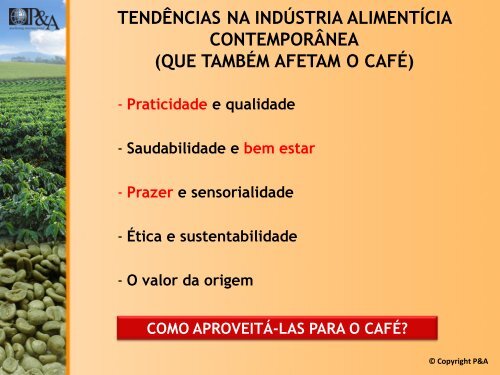 Palestra O Futuro da cafeicultura brasileira