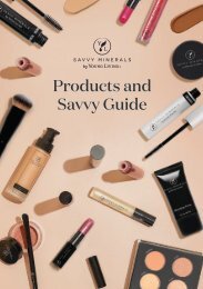 Savvy Minerals Brochure