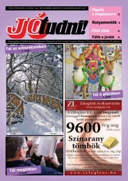 Jó Tudni! 2011. december - Hanka Média Reklámiroda