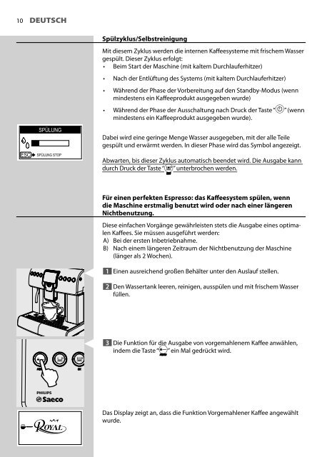 03 - Saeco Philips Kaffeevollautomaten - best-in-saeco.de