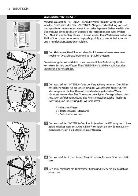 03 - Saeco Philips Kaffeevollautomaten - best-in-saeco.de