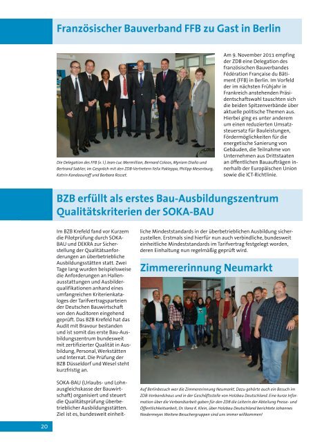 ZDB Direkt 5-2011.pdf - Zentralverband Deutsches Baugewerbe