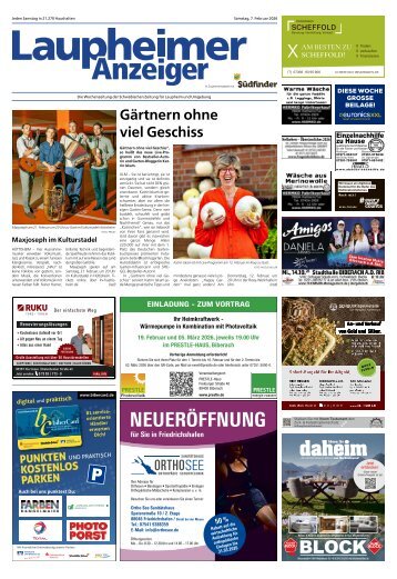 07.02.2026 Laupheimer Anzeiger
