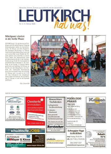 11.02.2026 Leutkirch hat was