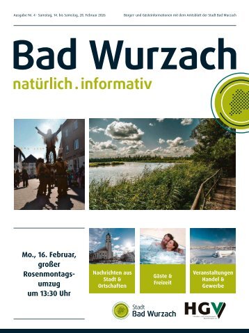 14.02.2026 Bürger- und Gästeinformation Bad Wurzach