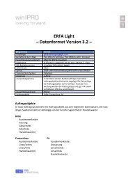 ERFA Light – Datenformat Version 3.2 –