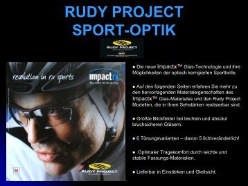 RUDY PROJECT SPORT-OPTIK - unikat-brillen.de