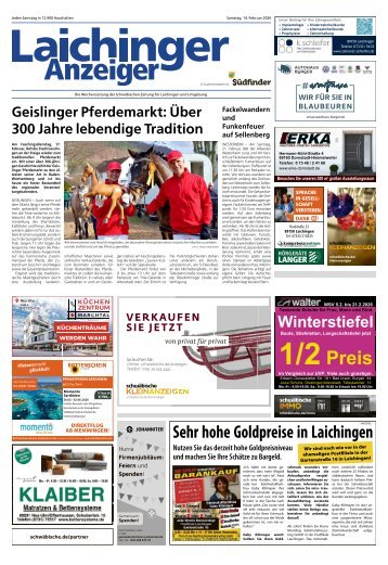 14.02.2026 Laichinger Anzeiger