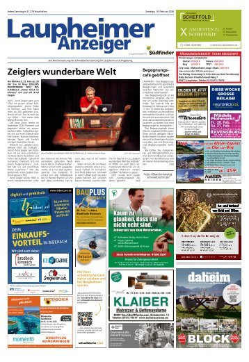14.02.2026 Laupheimer Anzeiger