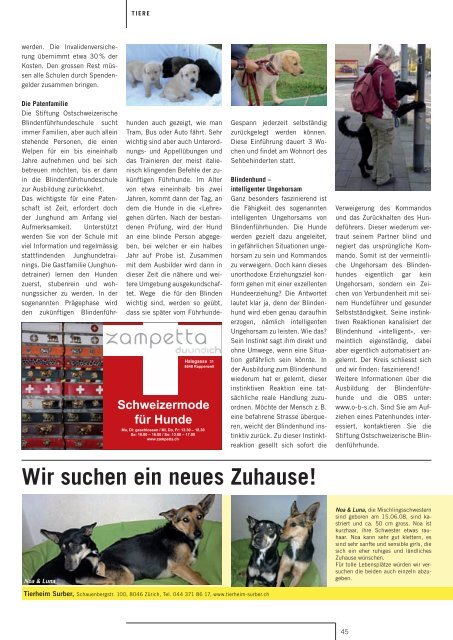 Ausgabe Juni 2010 - STADTmagazin Rapperswil-Jona