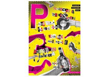 Ausgabe 08 Oktober 2008 gratis Stadtkulturmagazin - P-Magazin