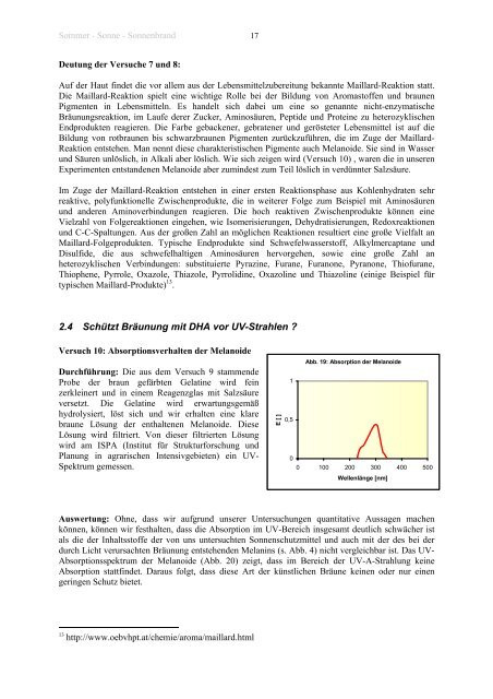 Hautbräunung und Sonnenschutz