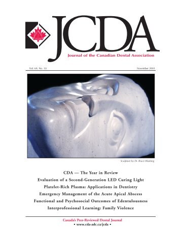 JCDA - Canadian Dental Association