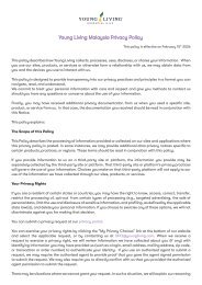 Privacy Policy 2026