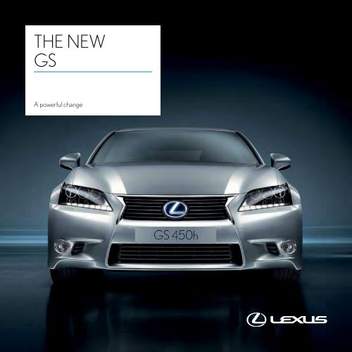 THE NEW GS - Lexus South Africa