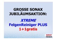 SONAX Xtreme FelgenReiniger PLUS 1+1 gratis