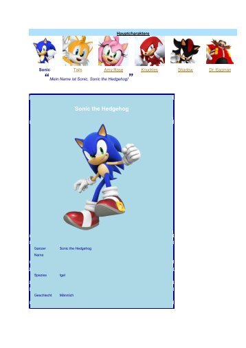 Sonic the Hedgehog - Nocookie