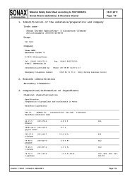 1. Identification of the substance/preparation and company 2 ...