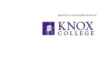 basic standards for the signature - Knox College