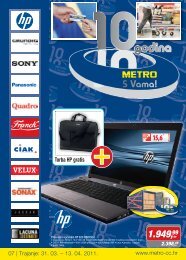 Spremi katalog PDF - Metro