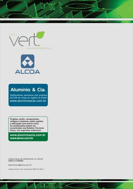 Catálogo Técnico - Alcoa