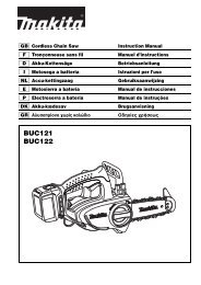 BUC121 BUC122 - Makita