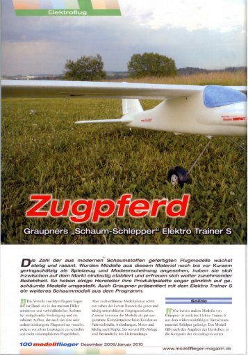 Testbericht Modellflieger 1209 - RC-Toy