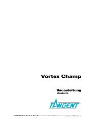 Bauanleitung Vortex Champ - TANGENT - Modelltechnik
