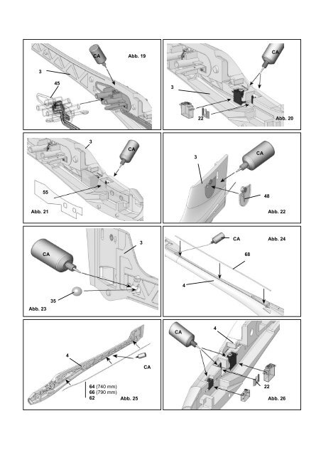 Bauanleitung 03 ... 11 Building instructions 12 ... 20 ... - Multiplex