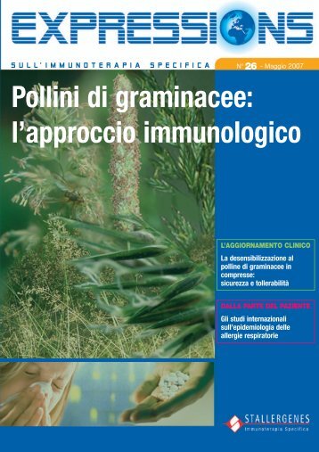 Pollini di graminacee: l'approccio immunologico - Stallergenes