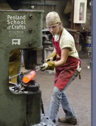 Operating Financial Information - Penland School of Crafts