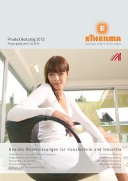 ETHERMA Hauptkatalog 2012 - GLAMMER Industriebedarf KG