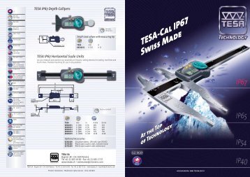 TESA-Cal IP67 Swiss Made - Swiss Instruments Ltd