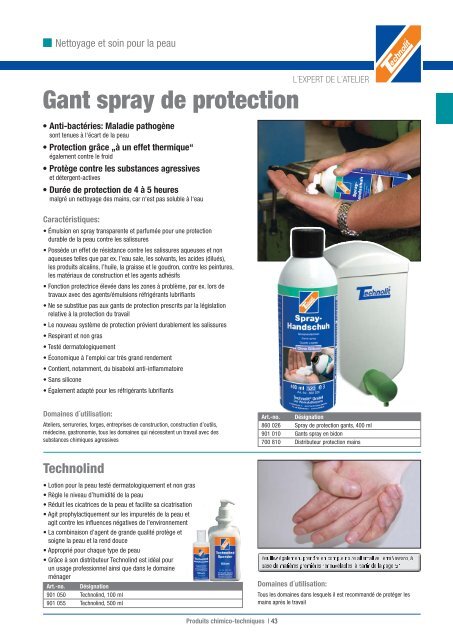 Spray - Catalogues