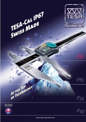 TESA IP67 Depth Calipers