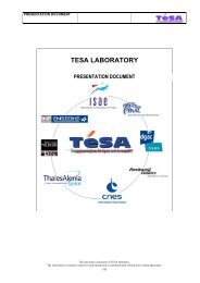 TESA LABORATORY - TÉSA