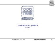 TESA-REFLEX panel II