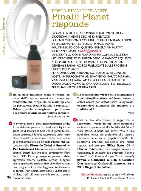 Scarica PDF - Profumerie Pinalli