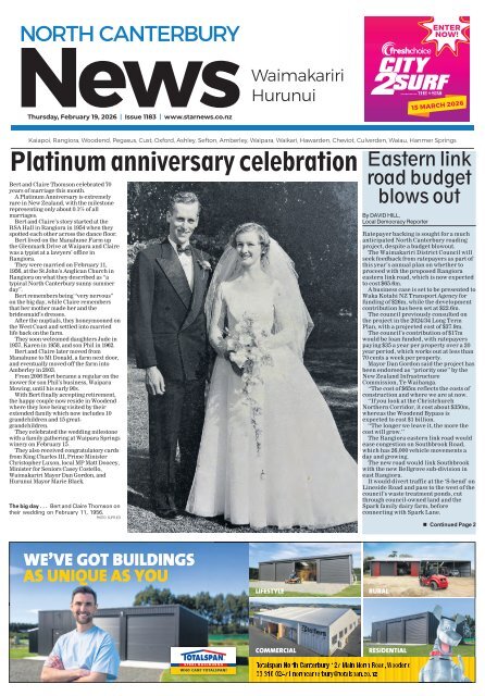 North Canterbury News: February 19, 2026