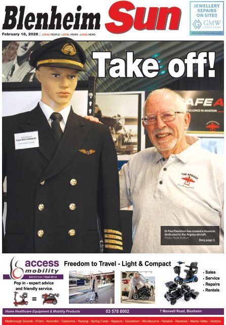 Blenheim Sun: February 18, 2026