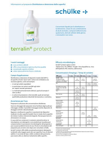 terralin® protect - Schülke & Mayr