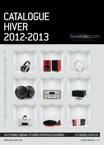 Catalogue Hiver 2012-2013 - Son-Vidéo