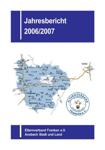 Jahresbericht 2006/2007 - Elternverband Franken eV