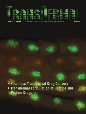 • Patchless Transdermal Drug Delivery ... - Ecn5.com ecn5