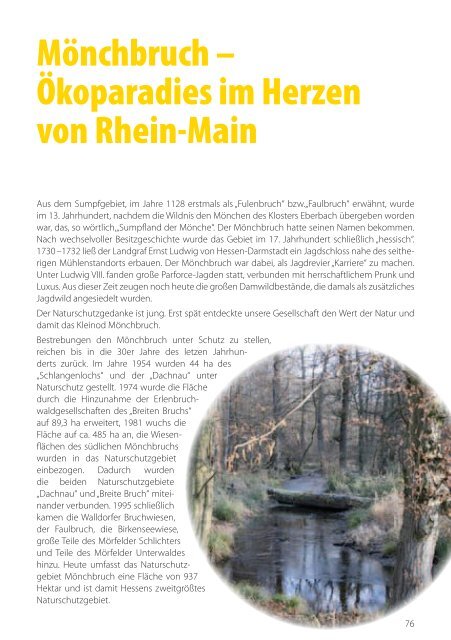 Natur wird zum Erlebnis Natürlich GG - NABU Rhein-Main