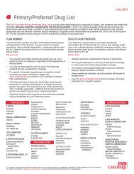 Primary/Preferred Drug List - Pantex