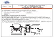 sachnr.: 310012 universal-elektroausrüstung “aragon-500 c2” - SHOP