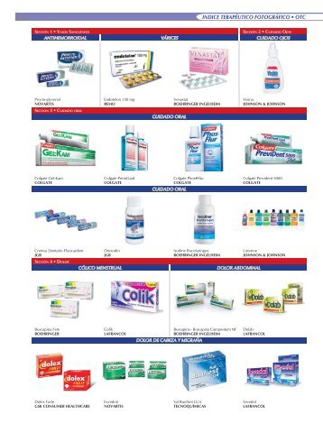 INDICE TERAPÉUTICO FOTOGRÁFICO • OTC - plm farmacias